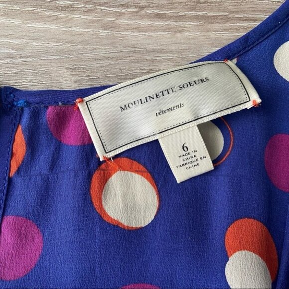 Anthropologie Moulinette Soeurs Silk Sleeveless  Lace Dress - Picture 16 of 16